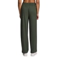 thumbnail image 2 of RBX Active Women's Full Length Stretch Knit Trouser Pants with Elastic Back, 2 of 5