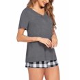 thumbnail image 3 of Avidlove Women's Shorts Pajama Set Short Sleeve Sleepwear Nightwear Pjs S-XXL, 3 of 5
