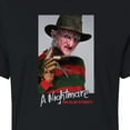 thumbnail image 3 of Nightmare on Elm Street - Man Of Your Dreams - Juniors Cropped Cotton Blend T-Shirt, 3 of 5
