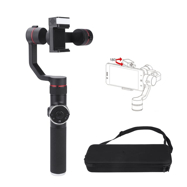 Stabilisateur de Téléphone Stabilisateur Vidéo pour Téléphone Stabilisateur de Caméra Stabilisateur de Téléphone Stabilisateur à Main Léger avec Support Stabilisateur pour Téléphone Intelligent