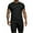 00 # Black, variant on REORIAFEE Mens Sport Set 2023 Summer Outfit Set Sets Casual Beach Sweatsuit Set 90s Themed Party Outfits Men's Fashion Short Sleeve Round Neck Coat Elastic Waist Shorts Coat Suit Black L