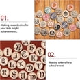 thumbnail image 4 of Beech Wooden Round Pieces DIY Accessories BurlyWood 25x8mm, 4 of 7