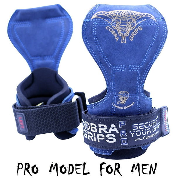 Cobra Grips PRO Weight Lifting Gloves Heavy Duty Straps Alternative Power Lifting Hooks Best For