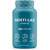 Genti-Lax Laxative - Gentle Digestive Support with 30 Capsules - Reduces Bloating, Improves Energy, and Promotes Regularity - Dietary Supplement