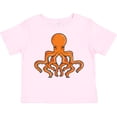 thumbnail image 3 of Inktastic Orange Octopus Boys or Girls Toddler T-Shirt, 3 of 5