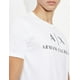 thumbnail image 2 of Camiseta Armani Exchange Classic Crew Logo para Hombre - Blanca, 2 of 6