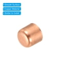 thumbnail image 4 of Uxcell 1/2 Inch ID Copper Pipe End Cap, 4 Pack Copper Fitting Cap Sweat Plug Solder Connection for HVAC, Air Conditioner, 4 of 6