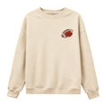 thumbnail image 5 of WCJM Women's Hoodless Sweatshirt Women's Casual Football Sweatshirt Embroidered Crewneck Long Sleeve Fan Top, 5 of 7