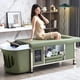 thumbnail image 2 of Basin Sink Shampoo Chair Wash Hair Salon Spa Relaxing Hairstylist Shampoo Chair Mobile Potable Home Beauty Cadeiras Furniture My Lux Decor Round, 2 of 46