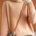 thumbnail image 1 of Pull pour Femmes Col Roulé Tendance 2022 Nouveau Haut de Mode Automne et Hiver Pull Coréen Tricoté, 1 of 7