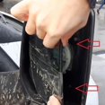thumbnail image 2 of Car Front Right Heated Side Door Wing Rear Mirror Lens Glass For Transit Mk8 2014-2020 150 250 Bk31, 2 of 5