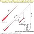 thumbnail image 3 of Cat Toys for Indoor Cats, 2PCS Retractable Cat Wand Toy and 9PCS Cat Feather Toys Teaser Refills, Interactive Cat Toy, 3 of 4