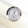 thumbnail image 1 of OULII Humidity Meter for Guitar Case Compact Hygrometer Metal for Home Use 1Pack, 1 of 7
