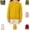 Yellow, variant on YOUYEDIAN Girls Cable Knit Cardigan Casual Fashion Warm Button Up Sweater