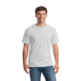 thumbnail image 3 of Gildan Ultra Cotton T-Shirt for Adult Men’s Short Sleeve Ash Color Tee, Size 4XL, 3 of 5