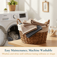 thumbnail image 7 of ComfiTime Dish Towels, 100% Cotton Waffle Weave Dish Cloth, Reusable Dish Rags Kitchen Hand Towels for Drying Dishes, Soft & Absorbent Cleaning Cloths, Small Dish Wash Cloths, 12x12, 6Pack, 7 of 7