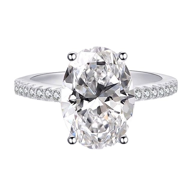Sonducket Anillos deslumbrantes para mujeres: celebre el amor con un anillo impresionante, anillos llamativos, anillo de compromiso de aleación, Type1 NO1