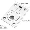 thumbnail image 2 of Armoire Intégrée Serrure de Trappe marine en Acier Inoxydable Lot de 2 Poignée de Tirette Intégrée Lot de 2 Poignée de Tirette Intégrée Serrure de Trappe marine en Acier Inoxydable Armoire Intégrée, 2 of 4