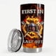 thumbnail image 3 of Taza de viaje Tumbler SANDJEST Firefighter de acero inoxidable de 20 onzas, 3 of 7