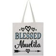 thumbnail image 3 of Inktastic Abuela Blessed Abuelita Tote Bag, 3 of 4