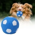 thumbnail image 4 of Latex Sound Pet Toy for Dogs Interactive Chew Play Rugby Football Tear Durable Puppy Friendly Puzzle Toy, 4 of 5