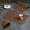 Brown, variant on RXMEKW Coffee Table with Storage Cowhide Grain Pvc Leather Placemat Oil-Proof Coffee Mat Western Style Food Mat Heat Insulation Mat Table Mat