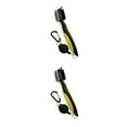 thumbnail image 4 of VONKY Stainless Steel Golf Club Brush Portable Handheld Replacement Solid Color Telescopic Double-sided Ball Brushes Yellow Lidless 2Set, 4 of 6