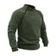 thumbnail image 2 of Chaqueta de hombre, sudadera informal, cálida y transpirable, ropa de otoño e invierno Verde XXL, 2 of 8
