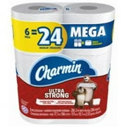 Procter & Gamble  Charmin Mega Tissue - Pack of 4, 6 per Pack