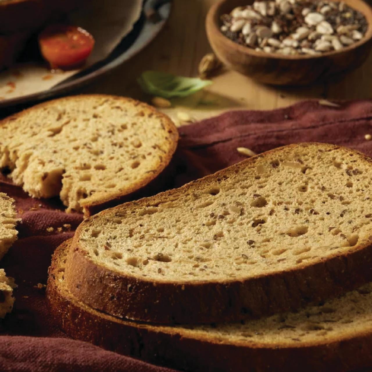 (2 pack) Schar Gluten Free Deli Style Seeded Bread, 8.8 oz