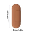 thumbnail image 3 of Portable Silicone Makeup Brush Case, Travel Cosmetic Brush Organizer, Magnetic Closure for Makeup Tools, Protective Storage for Brushes, Compact and Practical Design for Travel, 3 of 6