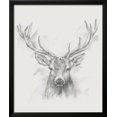 thumbnail image 2 of Contemporary Elk Sketch I, Animals Framed Art Print Wall Art Sold by Art.Com, 2 of 5