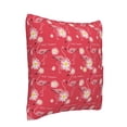 thumbnail image 2 of Bingfone Hello Summer Flamingo Linen Throw Pillow Covers Cushion Case Pocket Button Vintage Farmhouse Pillowcase-20"x20", 2 of 9