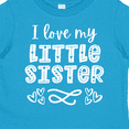 thumbnail image 4 of Inktastic I Love My Little Sister with Hearts Boys or Girls Toddler T-Shirt, 4 of 5