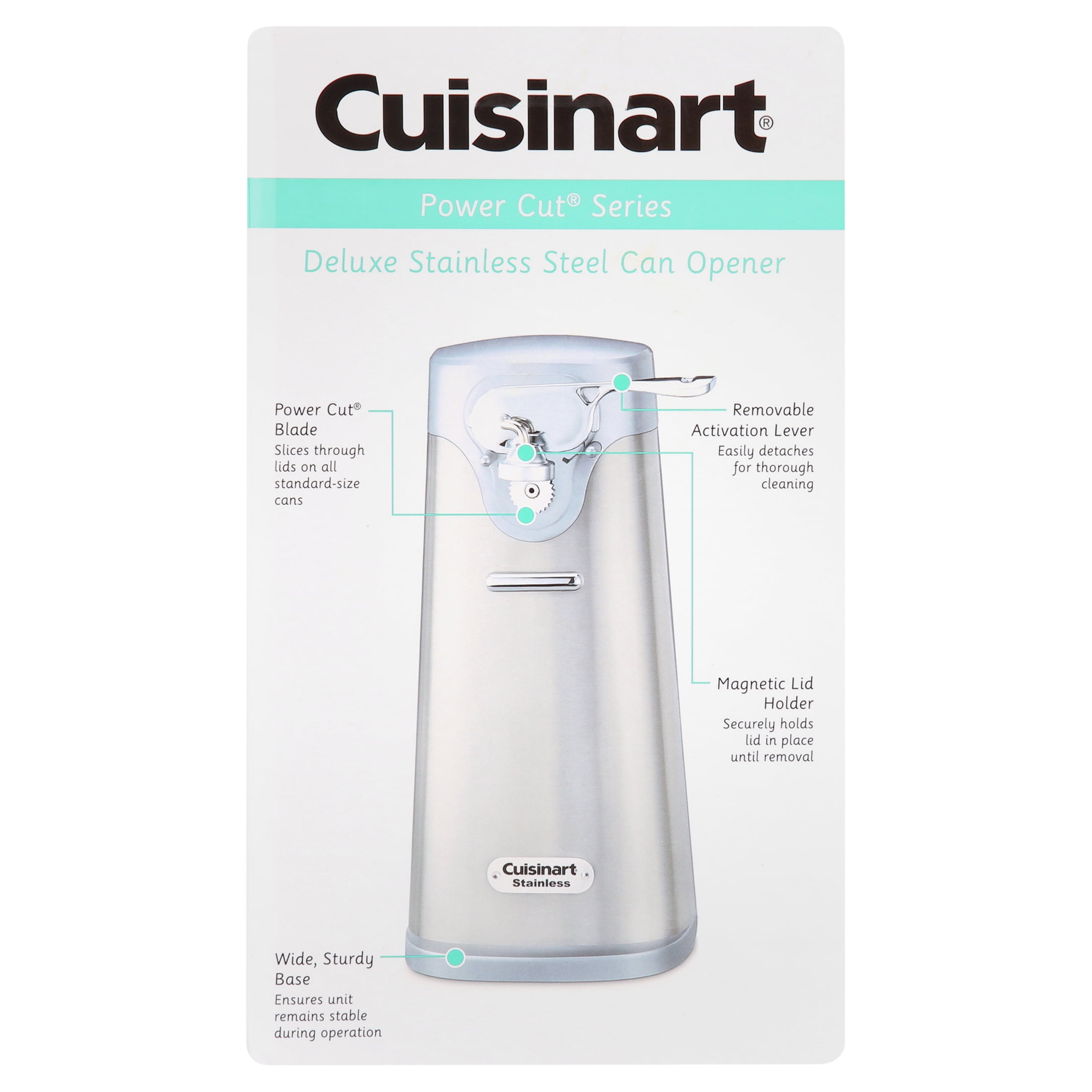 Cuisinart Can Openers Deluxe Stainless Steel Can Opener 