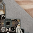 thumbnail image 4 of Ox Bay Selah 7' Star Gray/Mocha Southwestern Hand-Tufted Indoor Area Rug, 4 of 7
