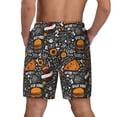 thumbnail image 2 of Lsque Mens Swim Trunks Fastfood 1 Pattern - Bathing Suit Compression Liner - Beach Swim Shorts Swimwear - (S-3XL) - Stretch Quick Dry -XX-Large, 2 of 9