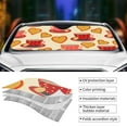 thumbnail image 4 of Kdxio Cups of Tea Print Front Windshield Sun Shade,Folding Auto Sunshade for Car Truck SUV-Small, 4 of 7