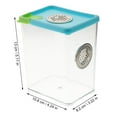 thumbnail image 2 of GOOHOCHY 1Ud Caja De Alimentación Para Reptiles Transparente Con Ventilación Para Mascotas Pequeñas, 2 of 7