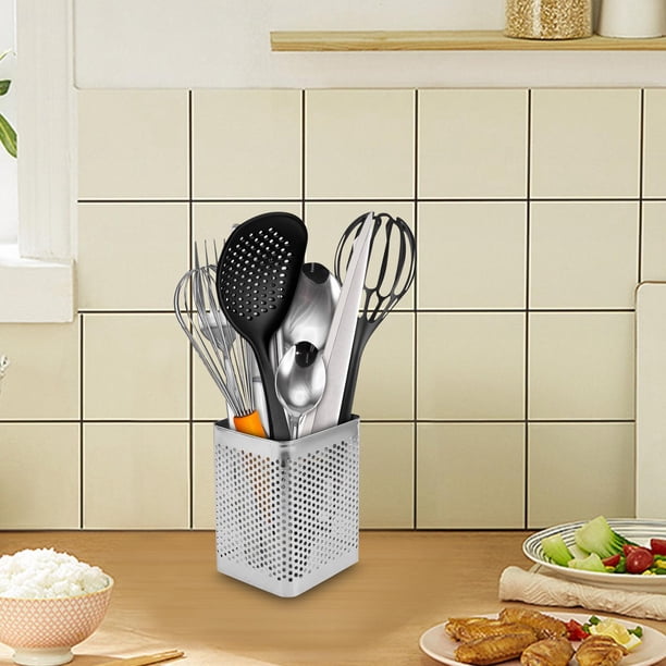 Porte-ustensiles De Cuisine - Organisateur Comptoir Design Antidérapant - Marbre