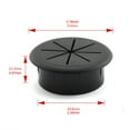 thumbnail image 5 of Desk Grommet Wire Hole Cover Suitable for Office PC Desk Cable Wire Cover, 5 of 5