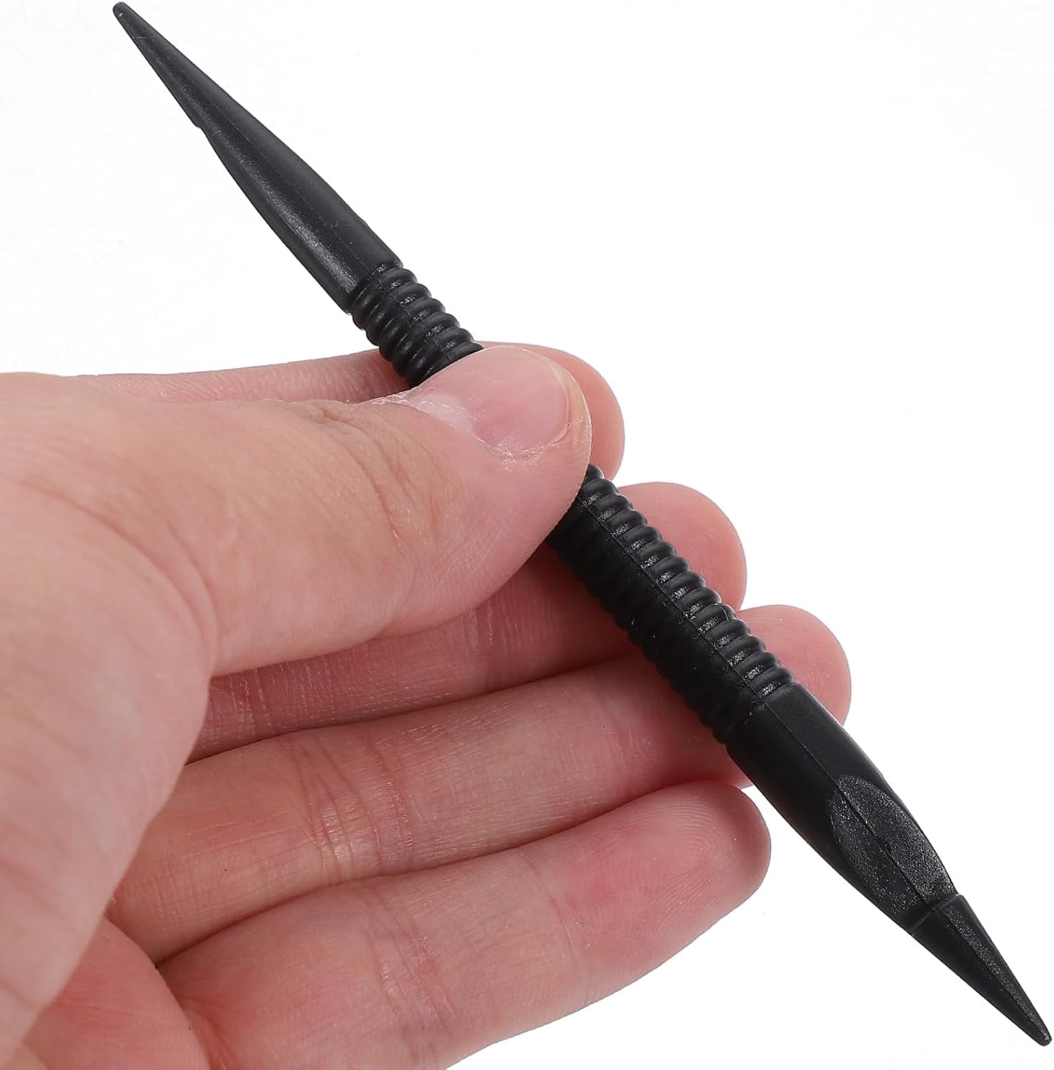 Dreadlocks Crochet Hook Hair Braiding Tool Double-Ended Hair Styling Tool for Braids and Locs Black
