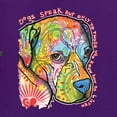thumbnail image 2 of Neon Lab Dog Lover Shirt | Labrador Dogs Speak To Those Who Listen | Dean Russo Art Animal Lover Unisex Crewneck Sweatshirt, Purple, Medium, 2 of 6