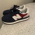 thumbnail image 2 of New Balance 237 Blue Red Men's Lifestyle Athletic Shoes MS237TR Size 5.5, 2 of 6