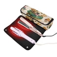 thumbnail image 2 of Hair Tools Travel Bag Heat-Resistant Curling Iron Organizer Bag with Detachable Heatproof Mat Travel Storage Case Watercolor Animals Pattern, 2 of 8