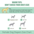 thumbnail image 2 of Wegreeco Washable Dog Diapers (3 Pack), Highly Absorbent Dog Diapers for Female Dogs, Reusable Dog Dresses for Dogs (Morandi-HLF, Small), 2 of 6