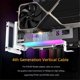 thumbnail image 3 of Universal Vertical GPU Holder PCIe 4.0 X16 Kit Riser ATX Case Black, 3 of 5