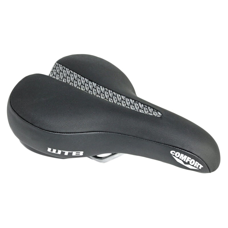 WTB Comfort V Comp Saddle BLACK Cruiser Hybrid City Commuter Bike Seat