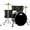 Black Onyx, variant on Pacific Drums and Percussion by DW Encore Complete 5-Piece Drum Set with Chrome Hardware and Cymbals, Royal Blue