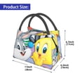 thumbnail image 3 of Looney Tunes Characters Portable Lunch Bags Insulation Lunchbag Thermal Bento Bag Lunch Box Reusable Picnic Bag Snack Bag Ice Bag, 3 of 9